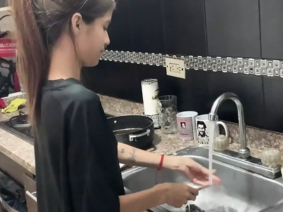Sexcom teases stepsister my eternally
